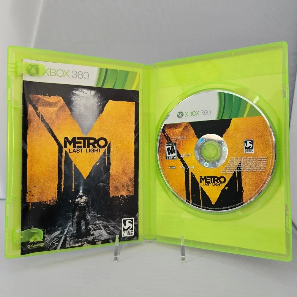 Metro: Last Light Limited Edition‎ - Xbox 360 - CIB W/ Manual & Inserts Tested